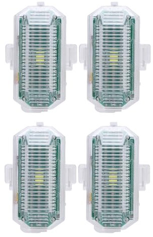 7 Farben Kabelloses Blinklicht, RGB-LED-Fernbedienung, Wiederaufladbares Stroboskoplicht für Außendekoration, Haustier-Nachtlauf, Kleines Tragbares Licht für Camping und