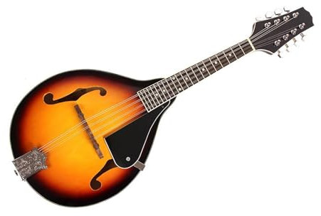 Mandolina Musical Instrumento Musical Mandolina De Ocho Cuerdas Guitarra Mandolina Eléctrica Negra(Sunset)