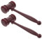 CIYODO Realistic Judge Hammer Toy Gavels for Boys and Girls Play Solid Craft Hammer for Lawyers