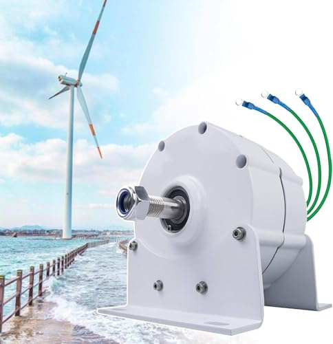 Generatore a Magnete Permanente, Alternatori Senza Ingranaggi, Generatore a Motore Elettrico Da 12000 W, Generatore a Magnete Permanente Senza Ingranaggi Trifase,220V