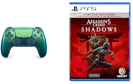 Playstation DualSense® Wireless-Controller - Chroma Teal + Assassin's Creed Shadows - Limited Edition (exklusiv bei Amazon) 5