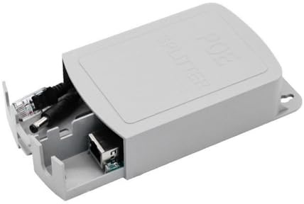 Nucelit Gigabit Repeaters for Outdoors, Waterproof 48V to 12V 1.2A Splitter Power Extender, IEEE802.3af / at Compatible Waterproof Splitter