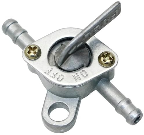 Switch Fuel Shut Off Valves 2 Pieces 6Mm Motorcycle Scooter Gasoline Faucet Gas Valve Fuel Tank Switch Engine Fit For Mini Auto Key Ring On Off