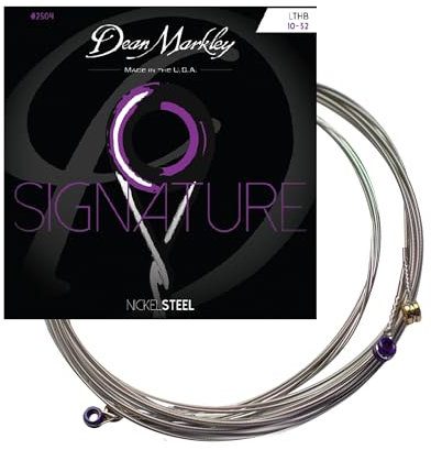 Dean Markley 2504B - Juego de cuerdas para guitarra eléctrica de acero de níquel, .010-.052