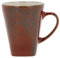 Villa Collection - Hela Mug Dia 35 cl - Tasse en Grès 9 x 11 cm - Café & Thés - Resistant & Design - Motif Bois - anniversaire, fête des mères, fête des pères, noel - Ambre