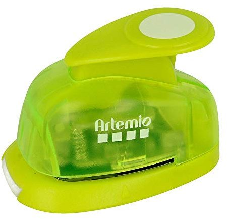 Artemio VIHCP131 Petite Perforatrice à Levier Cercle Plastique Multicolore 8,5 x 5 x 12 cm