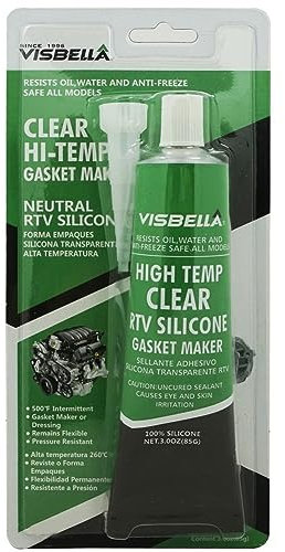 Visbella Silicone Oven Glass Door Gasket Seal High Temperature Heat Resistant from -80ºF to 500ºF (Clear)