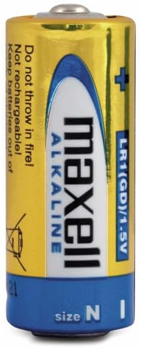 Maxell LR1 1 alkaline battery