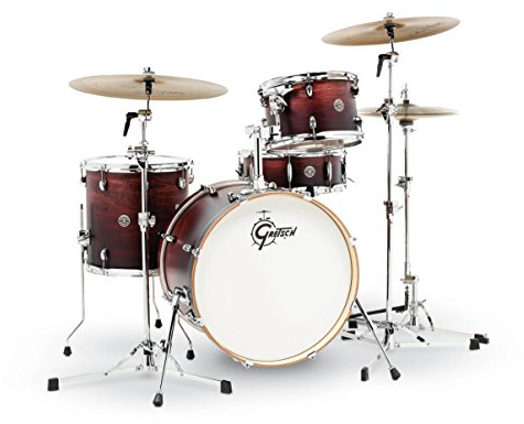 Gretsch Drums CT1-J404-SAF Catalina Club 4-teiliges Trommelschalen-Set, Satin Antique Fade