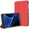 JETech Funda para Samsung Galaxy Tab A 10,1 2016 (SM-T580 / T585, No para el Modelo 2019) Carcasa con Soporte Función, Auto-Sueño/Estela, Rojo