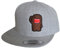 Petrolhead: Domo Kun JDM - Cap für alle Tuning-, Drift-, und Motorsport Fans - Classic Snapback von Flexfit, Grau Meliert, Einheitsgröße