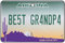 Arizona - Best Grandpa Nummernschild Auto Lufterfrischer