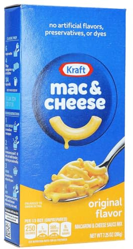 Kraft Macaroni and Cheese The Cheesiest, 10er Pack (10 x 206 g Packung)