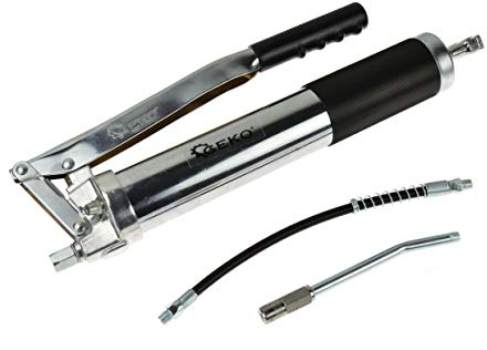BSD Pompe à Graisse - Pompe à Graisse à Main, Pistolet de Graissage à Levier, Pompe à Graisse Manuelle - 600ml - 4500PSI