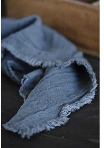 IB Laursen Stoffserviette doppelt gewebt Historical Blue