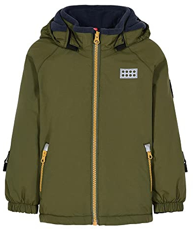 LEGO Wear Jungen Tec DUPLO Winterjacke Skijacke Play Serie 100% wasserdicht, Winddicht, atmungsaktiv, warm Jacke