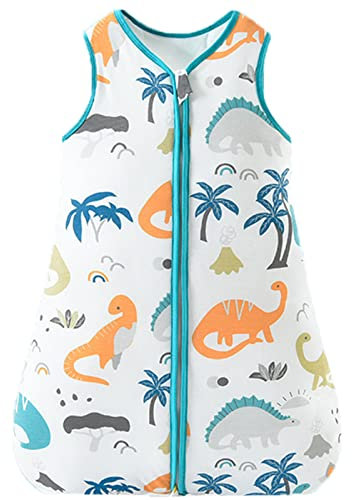Schlafsack Baby Winter Jungen Baby Decken Mädchen Schlafsäcke 1.5 Tog Dick Warm Schlafanzug Kinder Unisex Sleeping Bag Blau 1-2 Jahre