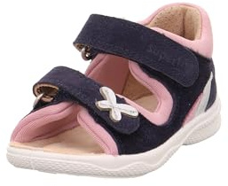 Superfit Mädchen Polly Sandale, Blau 8000, 25 EU