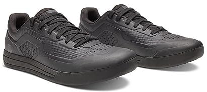 Fox Racing Fox Union Flat Mountainbike-Schuhe, Flache Pedalversion, robust, geformte Kappe, Eva-Zwischensohle, Ultratac-Gummisohle, ideal für Trails, Schwarz, Größe: 47