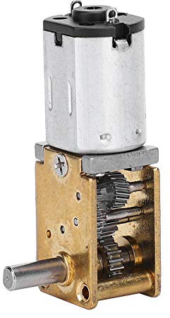 Moteur de Réduction de Vitesse Miniature 6V, RC Mini Moteur de Reduction Electrique Métal avec Engrenage, Petit Moteur électrique de Modélisme, Basse Vitesse Silencieux, Idéal pour Entraîne