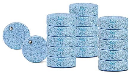 20 Pcs Solid Car Effervescent Tablets Screen Wash Windscreen Washer Fluid Concentrated Tablet for Windows/Windscreen