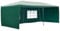 Outsunny 6 x 3 m Party Tent Gazebo Marquee Outdoor Patio Canopy Shelter with Windows and Side Panels Green