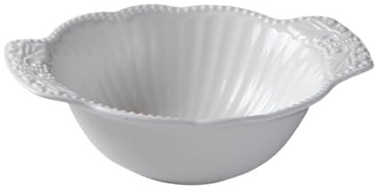 Ciieeo 1Stk Schüssel Knochenporzellan Salatschüssel beilagen schälchen Emaille-Zubereitungsschalen Küchengerät Weihnachtsteller Ramenschalen Küchenutensilien Küchenschüssel Würze Salz