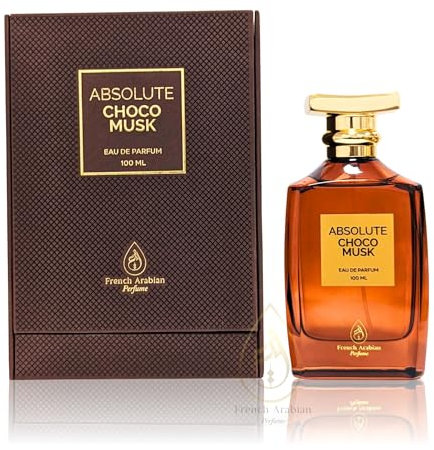 Parfum Absolu Choco Musk, 100 ml, Eau de Parfum, arabischer Duft, langanhaltend, süßer Moschusduft, Karamell, Vanille, für Frauen und Männer