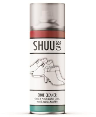 Monal SHUU Shoe & Boot Care Sprays – Waterproofing Protection & Deep Cleaning Solutions for Leather, Suede, Canvas & Synthetic Footwear – 250ml & 300ml