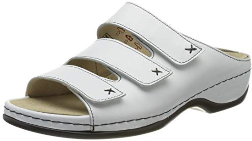 Berkemann Franziska, Damen Pantoletten, Weiß (weiß 101), 40 EU (6.5 Damen UK)