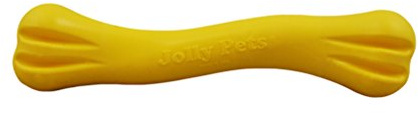 Jolly Pets JOLL080AD Hundespielzeug Bone TPE, S/M, 16 cm, gelb