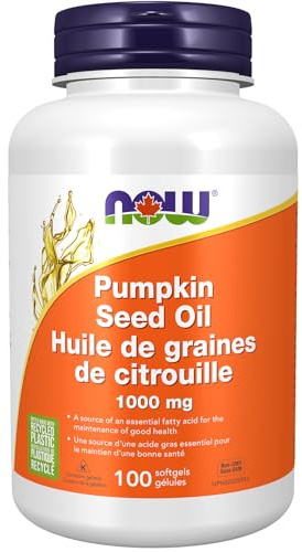 Now Foods Pumpkin Oil 1000mg 100 Softgels
