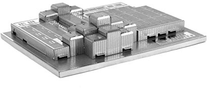 Fascinations Metal Earth MMS073 - 502631, Javits Convention Center, Konstruktionsspielzeug, 2 Metallplatinen, ab 14 Jahren