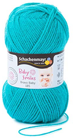 Schachenmayr Baby Smiles Bravo Baby 185 9801212-01070 jade Handstrickgarn, Häkelgarn, Babygarn