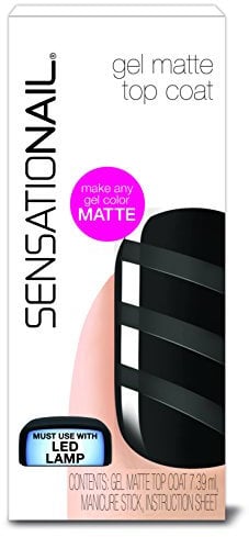 SensatioNail Gel Matte Top Coat, 1 Stück