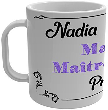 YONACREA - Mug Tasse - Ma Maîtresse Préférée - Personnalisable
