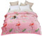Kuscheldecke XL XXL Flauschige Wohndecke - Flamingo Stil Decke Warme Weiche Microfaser Fleecedecke Kinder/Erwachsener Kuscheldecke Tagesdecke Sofa Decke (Flamingo rosa, 150 x 200 cm)