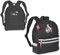 1. FC Köln Kinderrucksack - All Black - Rucksack für Kinder schwarz Kindergartenrucksack - Plus Lesezeichen I Love Köln