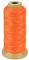 Corde en Nylon Torsadée Corde de Ficelle pour Marquer des Projets de Bricolage de Jardinage Crafting Maçonnerie (1.5mm-328 Feet, Orange)