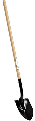 Pala de mango largo Econo de punta redonda de 55 pulgadas