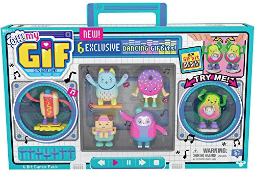 OH! MY GIF Tanz-Set – 6 Exklusive realistische Tanz-Geschenke, bewegliche Sammlerstücke, Spielzeug und Geschenk