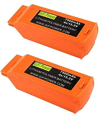 2-Packs 15.2v 7900mAh Upgrade High Capacity Drone Battery Replacement Lipo Battery for YUNEEC H520 Drone Quadcopter