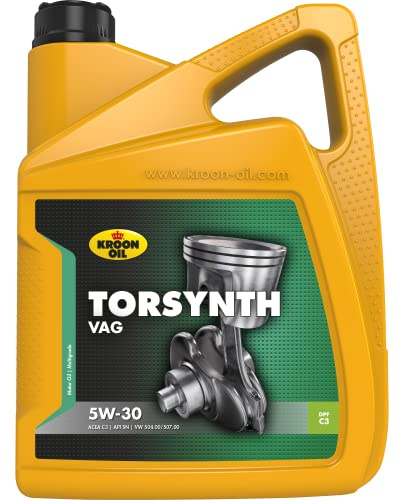 KROON OIL Motoröl 5W-30 Torsynth Synthetiköl Motor Öl ACEA C3 API SN VAG 5L Kompatibel mit VW Golf 7 Schrägheck 5G1, BQ1, BE1, BE2 Golf 4 Schrägheck 1J1 Golf 6 5K1 Golf 5 Schrägheck 1K1 POLO 9N