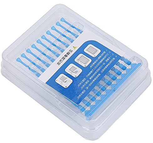 20pcs Disposable Micro Applicators Brush, Dental Bonding Sticks Tooth Crown Porcelain Veneer Paste Molding Tablets for Makeup/Oral/Dental