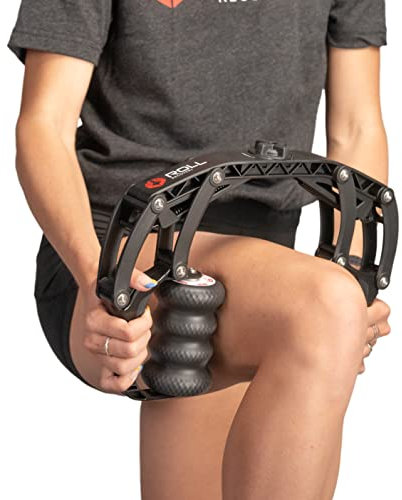 ROLL Recovery | R8 Plus – Tiefengewebe-Massagerolle (Kohlenschwarz)