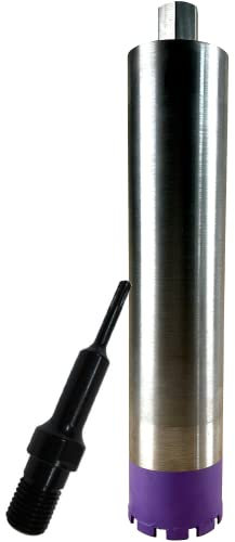 BoDi-TOOLS | Diamantbohrkrone 1 1/4 Zoll Aufnahme, Nutzlänge 400mm, Dosenbohrer für Beton | Ø 26mm & SDS Plus Adapter