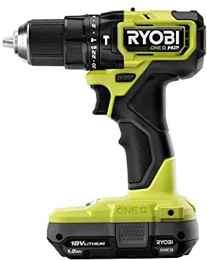 RYOBI One+ HP PSBHM01K Kit perforateur compact sans balais 1,27 cm 18 V