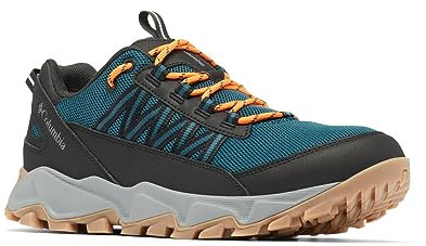 Columbia Flow Fremont Herren-Sneaker, Night Wave/Bright Orange, Größe 42, Orange (Night Wave Bright Orange), 42 EU