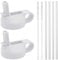 Straw Lid ONLY for Hydro Flask WIDE Mouth Bottle(12oz 16oz 18oz 20oz 32oz 40oz 64oz), Sports Caps Water Bottle Accessories Top Replacement Straw Lid - 2 Pack