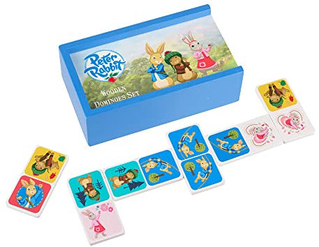 Orange Tree Toys Wooden Dominoes Set - Children's Games for 3+ Year Olds - Toddler Development & Activity Toy